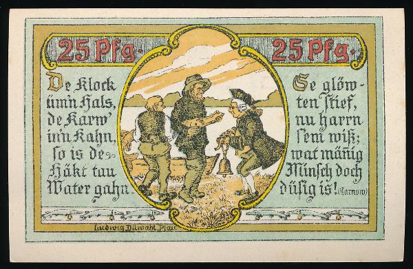 Нотгельды Германии, 25 пфеннигов