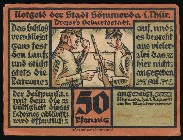 Нотгельды Германии, 50 пфеннигов (1921 г.)