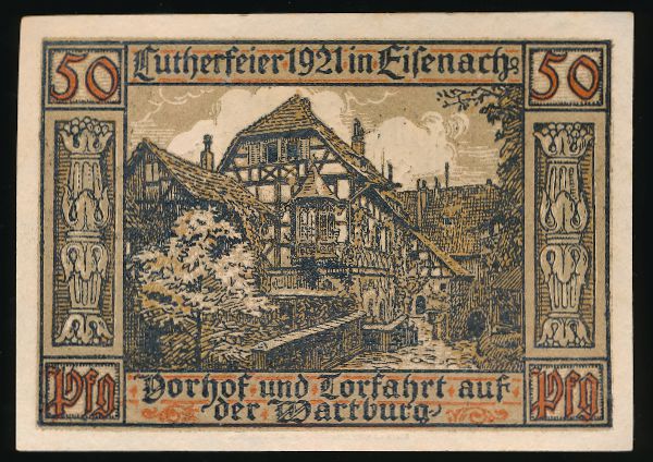 Нотгельды Германии, 50 пфеннигов (1921 г.)