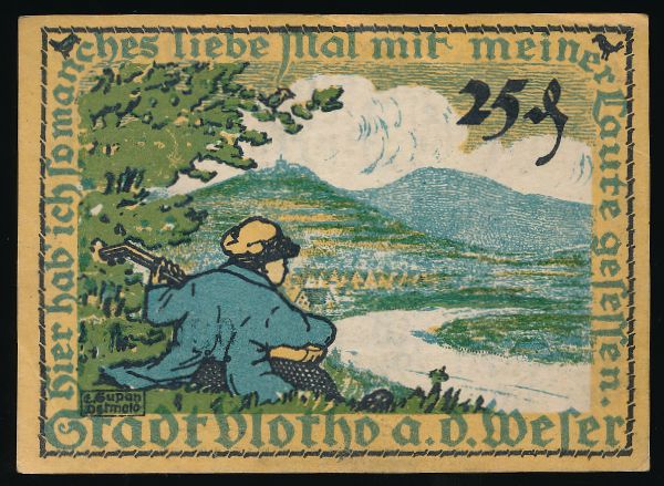 Нотгельды Германии, 25 пфеннигов (1921 г.)