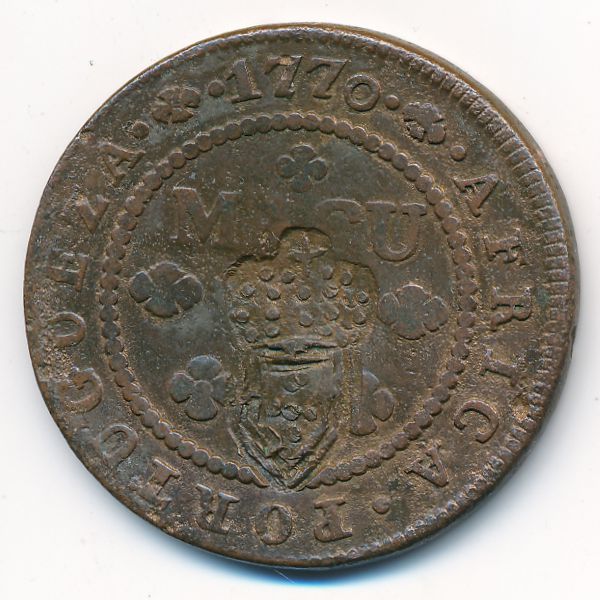 Ангола, 2 макуты (1837 г.)