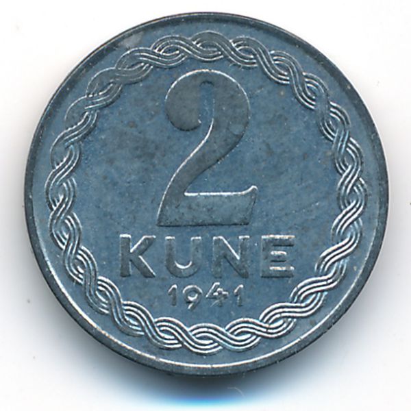 Хорватия, 2 куны (1941 г.)
