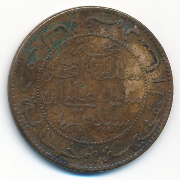 Коморские острова, 10 сентим (1890 г.)