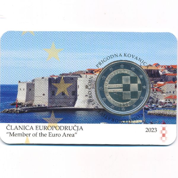 Хорватия, 2 евро (2023 г.)