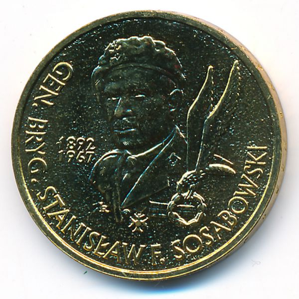 Польша, 2 злотых (2004 г.)