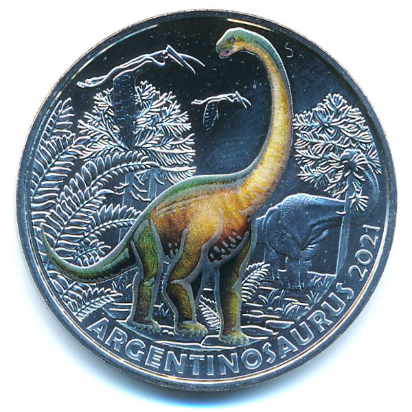 Австрия, 3 евро (2021 г.)