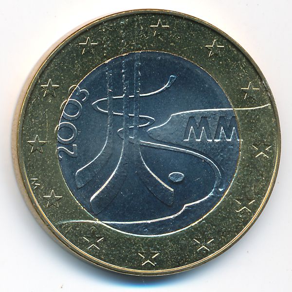 Финляндия, 5 евро (2003 г.)