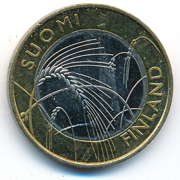 Финляндия, 5 евро (2011 г.)