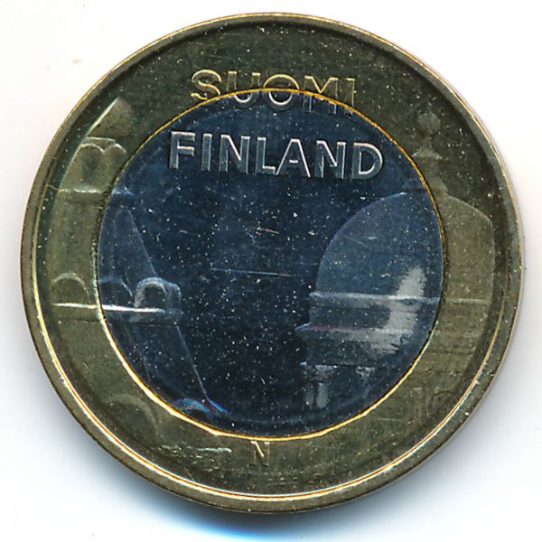 Финляндия, 5 евро (2012 г.)