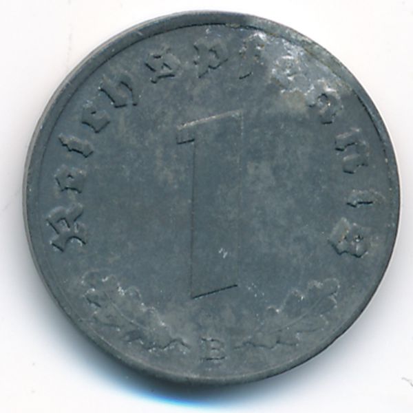 Третий Рейх, 1 рейхспфенниг (1944 г.)