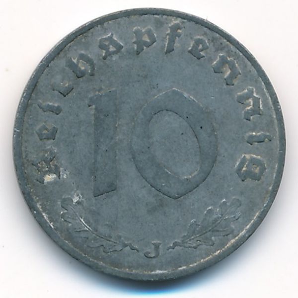 Третий Рейх, 10 рейхспфеннигов (1940 г.)