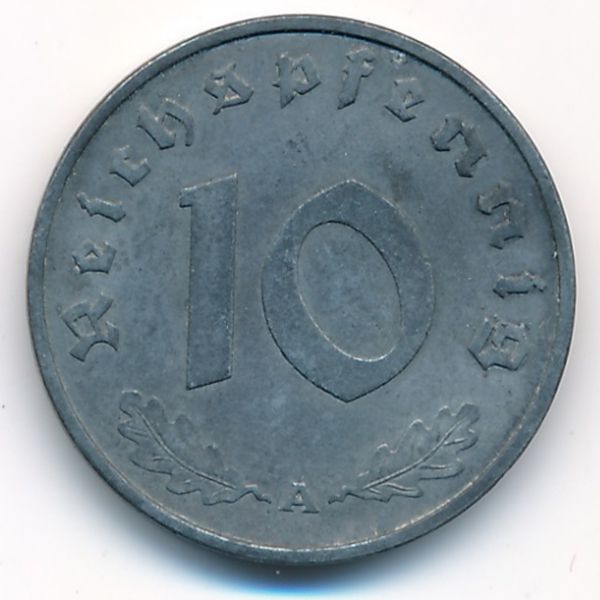 Третий Рейх, 10 рейхспфеннигов (1941 г.)