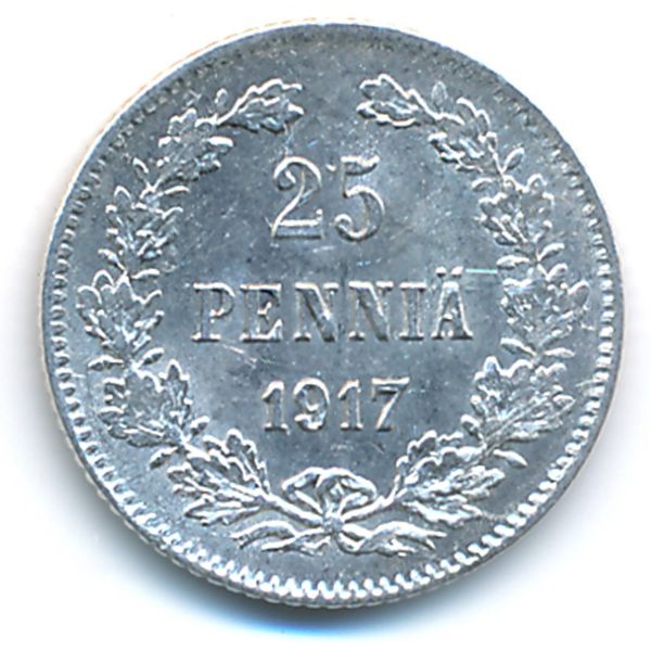 Финляндия, 25 пенни (1917 г.)