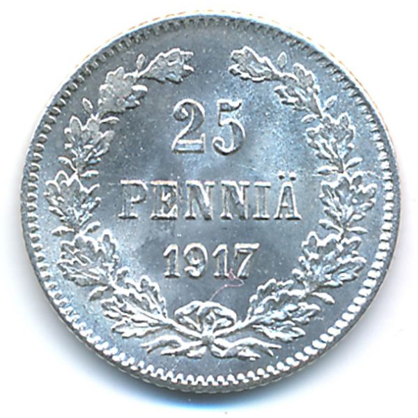 Финляндия, 25 пенни (1917 г.)