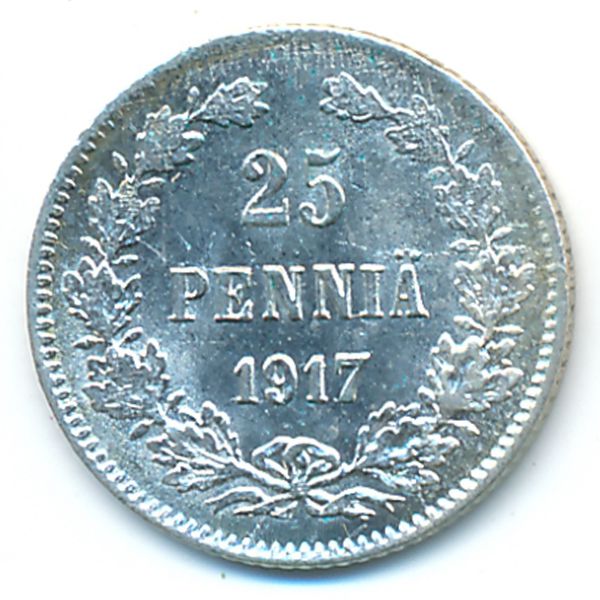 Финляндия, 25 пенни (1917 г.)