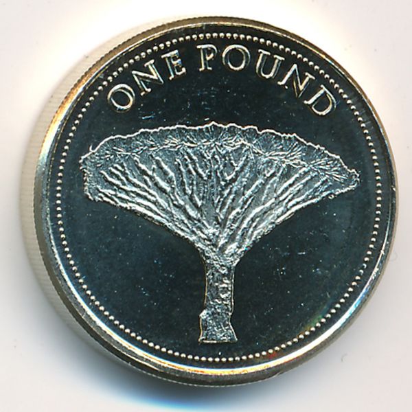 Гибралтар, 1 фунт (2014 г.)