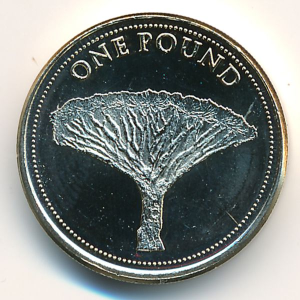 Гибралтар, 1 фунт (2014 г.)