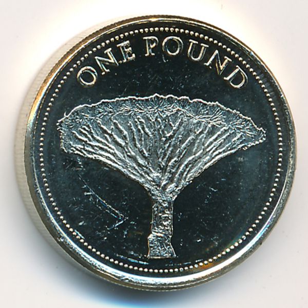 Гибралтар, 1 фунт (2014 г.)