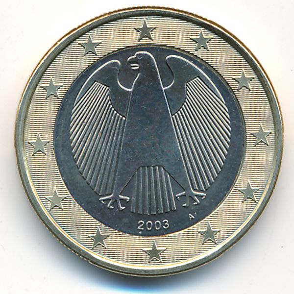 Германия, 1 евро (2003 г.)