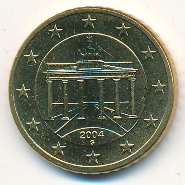 Германия, 50 евроцентов (2004 г.)