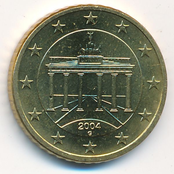Германия, 50 евроцентов (2004 г.)
