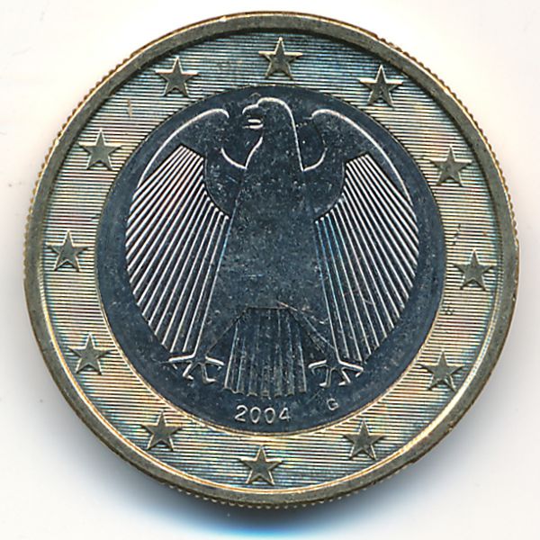 Германия, 1 евро (2004 г.)