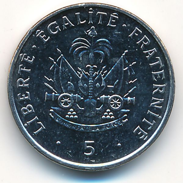 Гаити, 5 сентим (1997 г.)