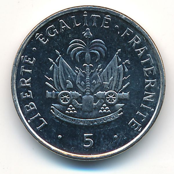 Гаити, 5 сентим (1997 г.)