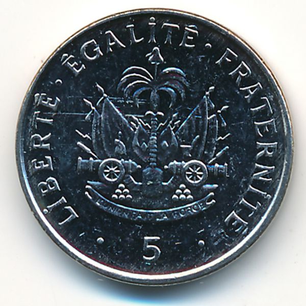 Гаити, 5 сентим (1997 г.)