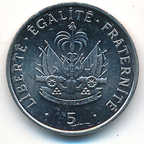 Гаити, 5 сентим (1997 г.)