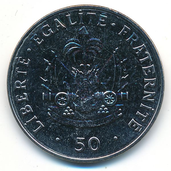 Гаити, 50 сентим (2011 г.)