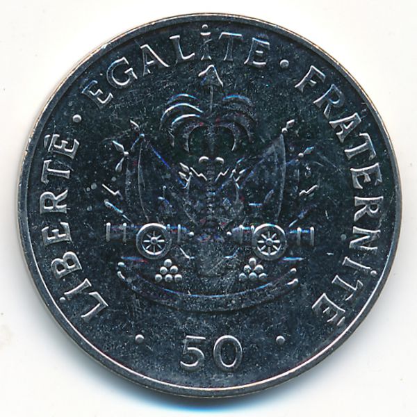 Гаити, 50 сентим (2011 г.)