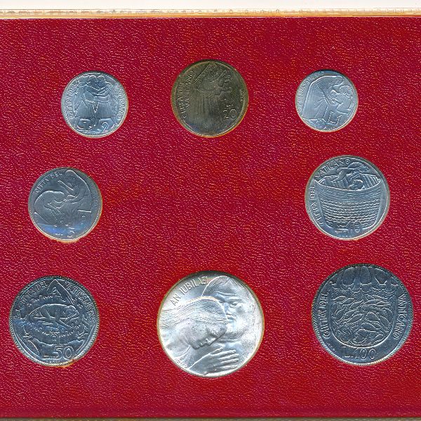 Ватикан, Набор монет (1975 г.)