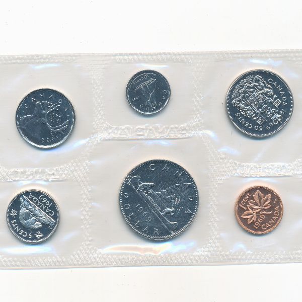 Канада, Набор монет (1969 г.)