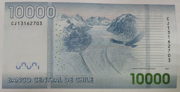 Чили, 10000 песо (2021 г.)