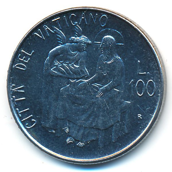 Ватикан, 100 лир (1981 г.)