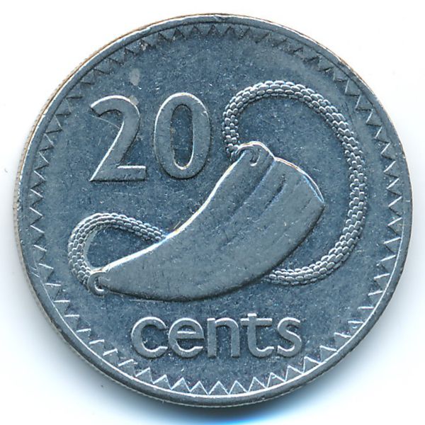 Фиджи, 20 центов (1994 г.)