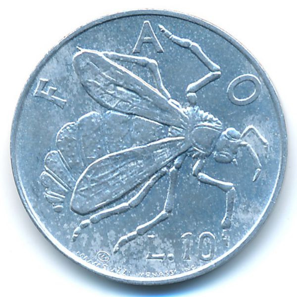 Сан-Марино, 10 лир (1974 г.)