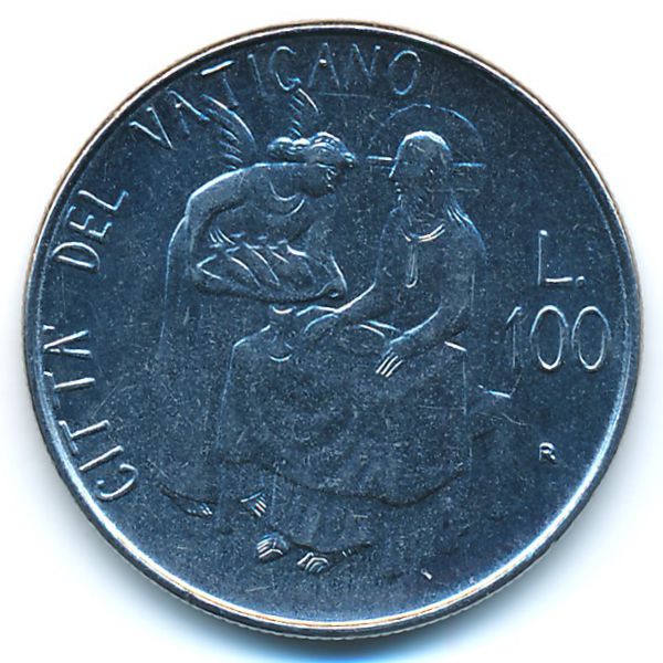 Ватикан, 100 лир (1981 г.)