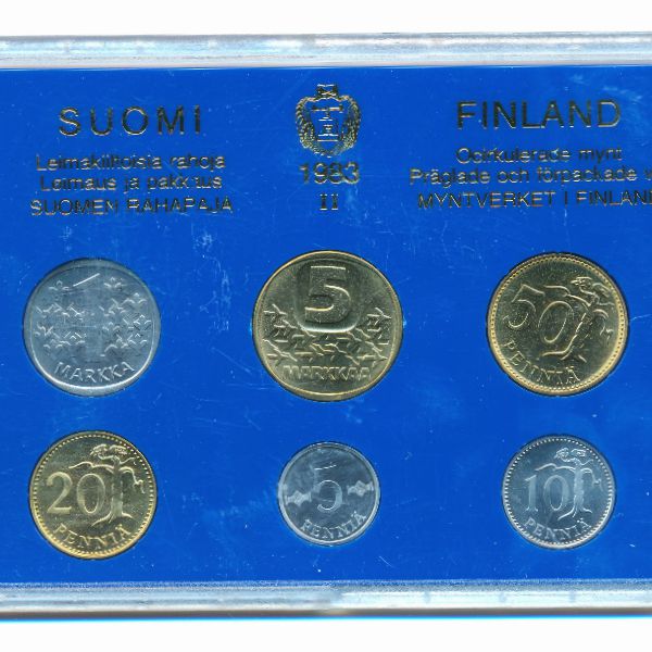 Финляндия, Набор монет (1983 г.)