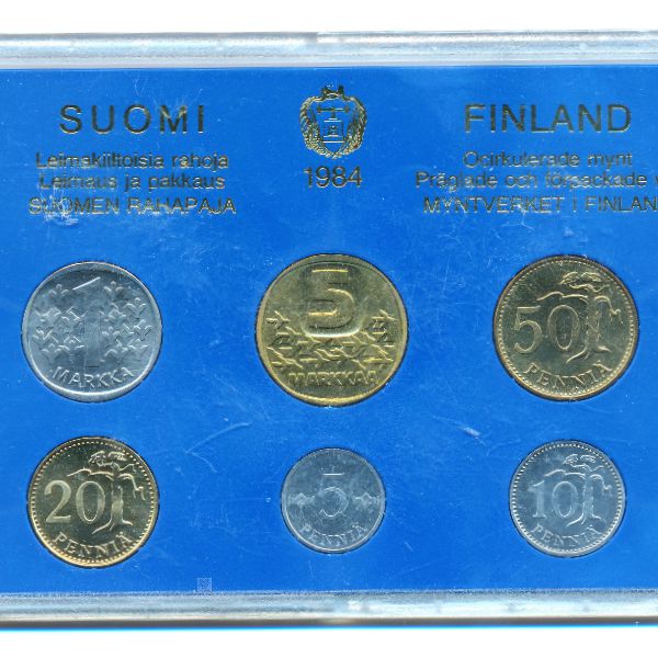 Финляндия, Набор монет (1984 г.)