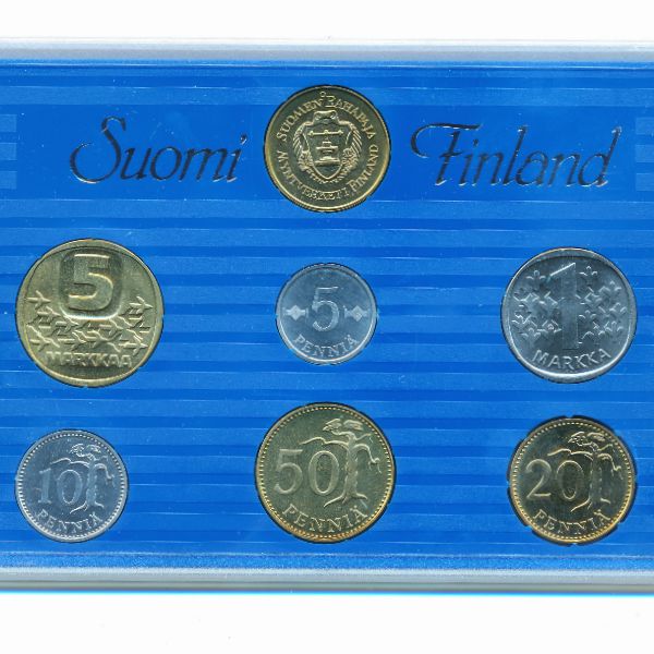Финляндия, Набор монет (1988 г.)