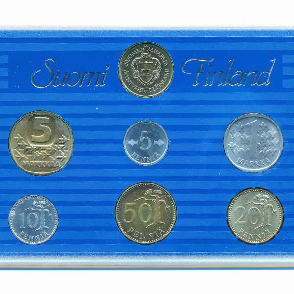 Финляндия, Набор монет (1988 г.)