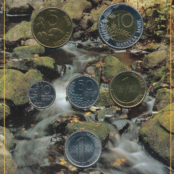 Финляндия, Набор монет (1993 г.)