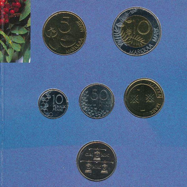 Финляндия, Набор монет (1994 г.)