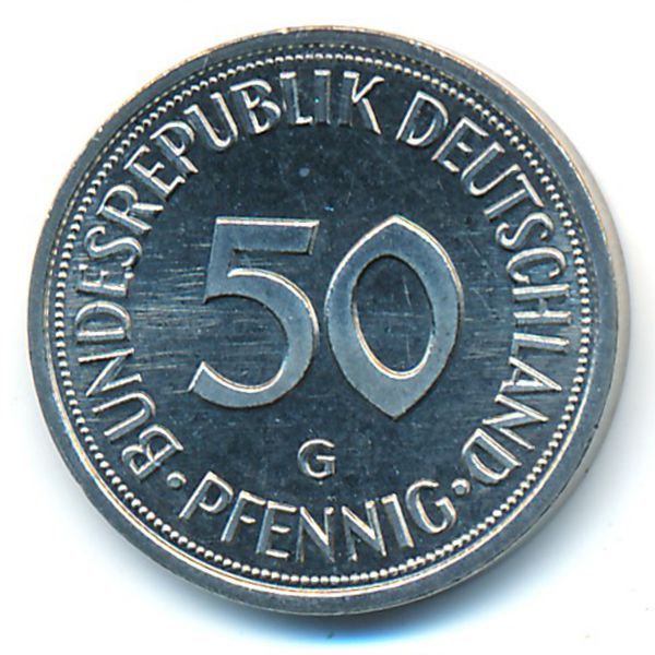 ФРГ, 50 пфеннигов (1982 г.)