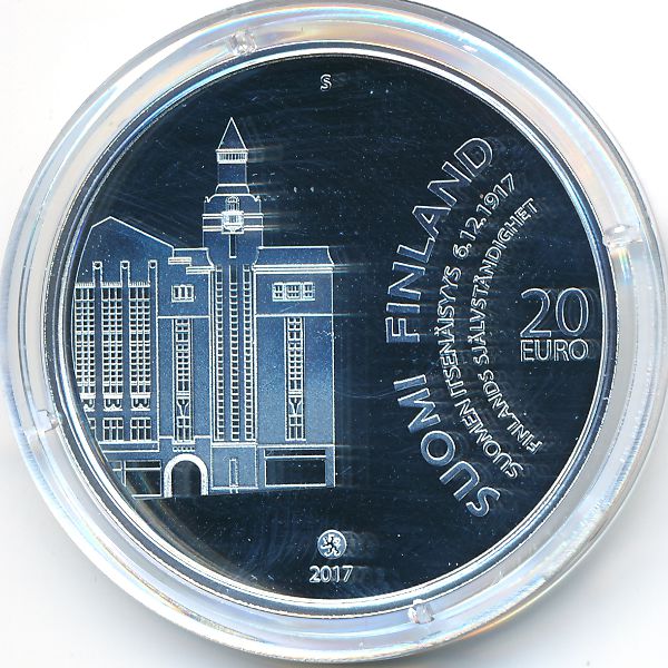 Финляндия, 20 евро (2017 г.)