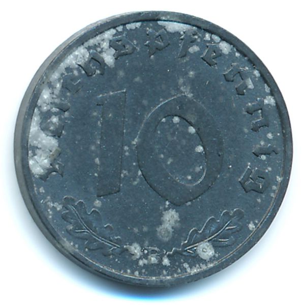 Третий Рейх, 10 рейхспфеннигов (1944 г.)