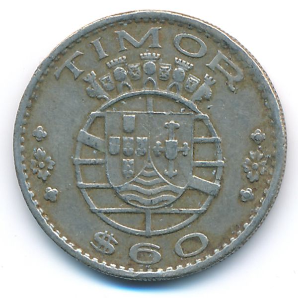 Тимор, 60 сентаво (1958 г.)