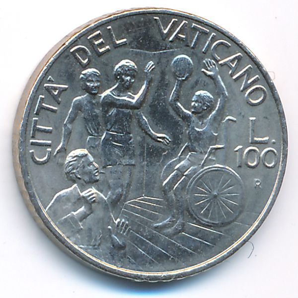 Ватикан, 100 лир (1994 г.)